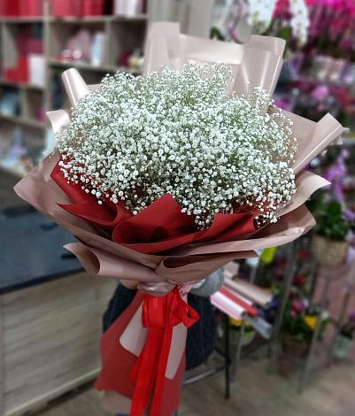 Букет цветов из: Гипсофила в Мокроусе
